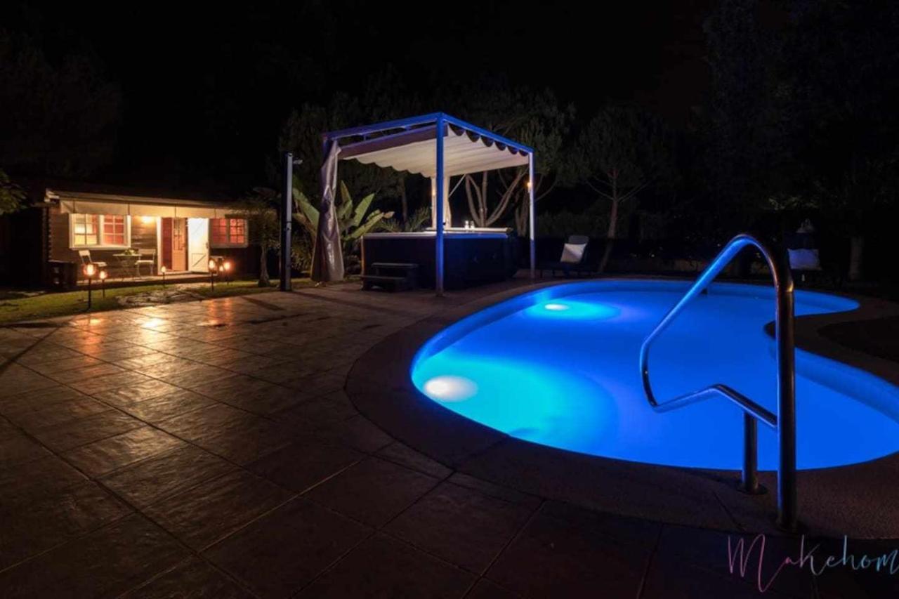 Bungalow Espectacular Garaje Piscina Y Jacuzzi Aljaraque Esterno foto