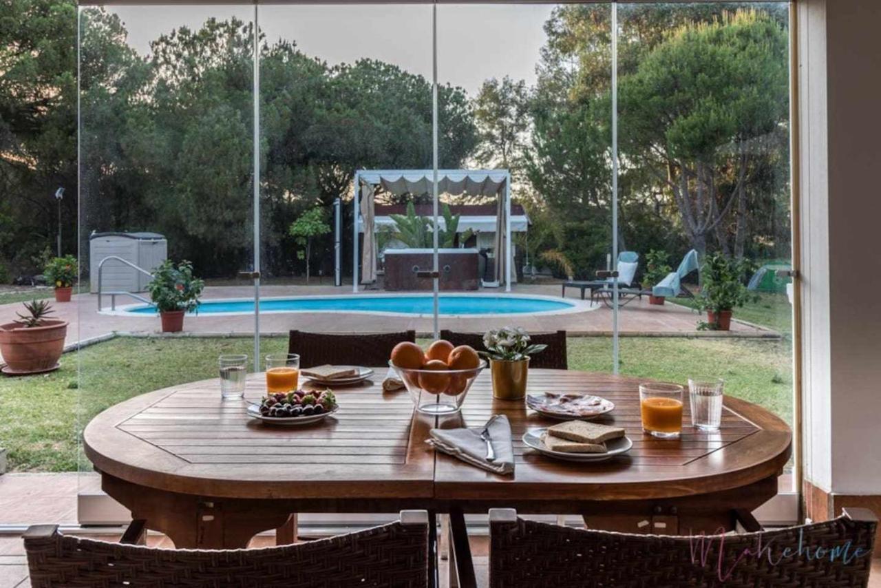 Bungalow Espectacular Garaje Piscina Y Jacuzzi Aljaraque Esterno foto
